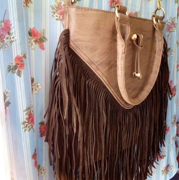 Vintage Handbags - Soft Faux Leather Crossbody | Distressed Western